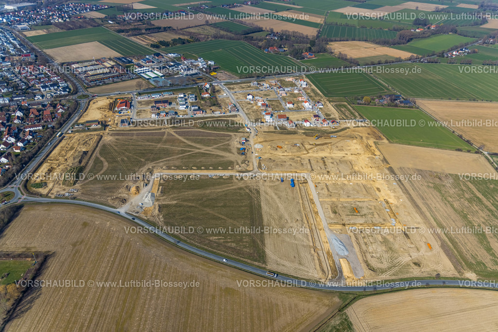 Soest220301472 | Luftbild, Baugebiet Neuer Soester Norden zwischen Oestinghauser Landstraße und Weslarner Weg, Walburger, Soest, Soester Börde, Nordrhein-Westfalen, Deutschland