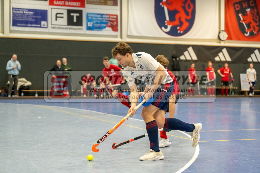 HK_20250201_102145 | 2. Bundesliga Halle Herren Düsseldorfer HC - Club Raffelberg am 1.2.2025 Halle am Seestern, Düsseldorf ,