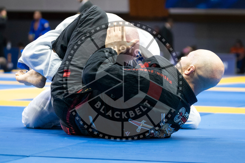 20240123PBB03534 | Fighters compete during the second day of the IBJJF European Championship in Paris, France, on January 23, 2024.