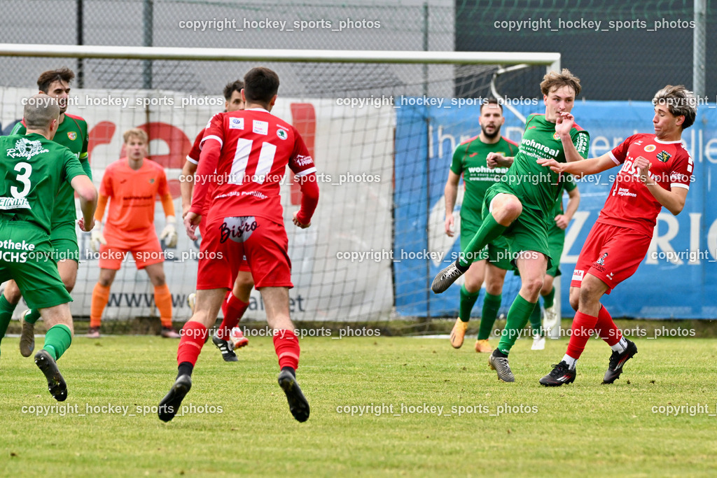 FC ASKÖ Gmünd vs. SV Rapid Lienz | #13 Murad Akhmedov Rapid Lienz, #23 Fabian Gerhard Esterl FC Gmünd, #11 Hasan Ali Duranovic Rapid Lienz, #3 Maximilian Kohlmaier FC Gmünd, C ASKÖ Gmünd vs. SV Rapid Lienz, FC ASKÖ Gmünd vs. SV Rapid Lienz am 09.11.2025 in Ferlach (Ballspielhalle Ferlach), Austria, (Photo by Bernd Stefan)