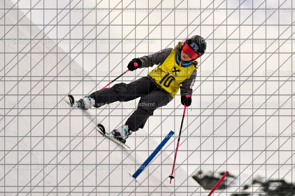ALP7705_NOe-Kinder-LM_SL-I_Hochkar_Wutzl Laura | (C)FotoLois.com, Alois Spandl. NÖ Kinder-Landesmeisterschaft, SLALOM im Draxlerloch am Hochkar, erster Lauf, So 18. Februar 2024.