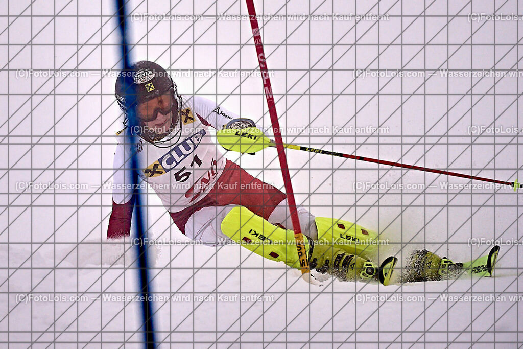ALP1640_NW-OAC-SL-I_Hochkar_Bayer Bastian | (C)FotoLois.com, Alois Spandl. NÖ Raiffeisen-Club NachwuchsCup & OstalpenCup, Hochkar, Slalom, So 7. Januar 2024.