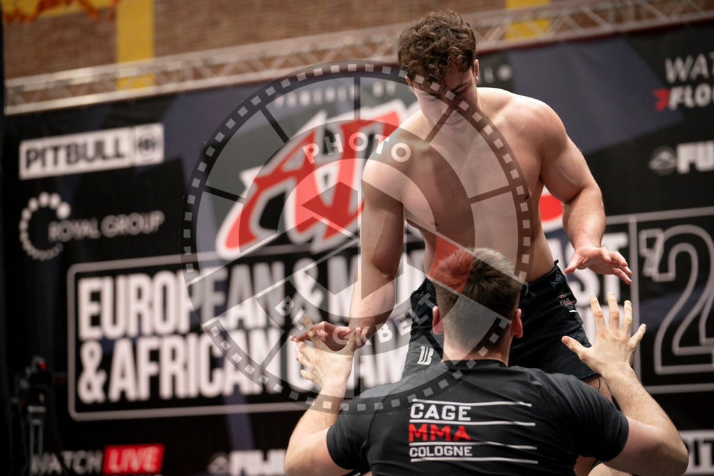 20240217PBB04449 | Fighters compete during the ADCC European, Middle Eastern and African Championship in Zagreb, Croatia, on February 17, 2024.