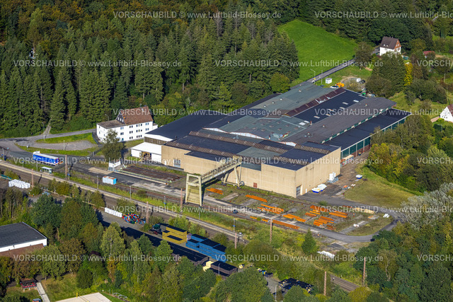 Kreuztal230911839 | Luftbild, Eisenbau Krämer GmbH Werksgelände, Littfeld, Kreuztal, Siegerland, Nordrhein-Westfalen, Deutschland