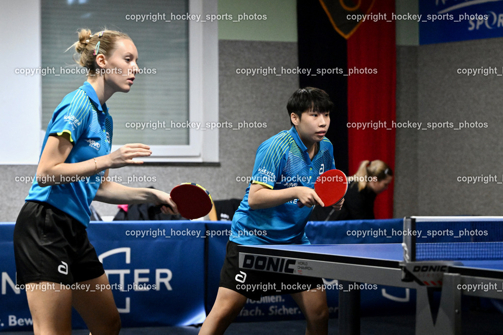 SCO Sprengnetter Bodensdorf vs. SU Sparkasse Kufstein  | Katarina Strazar, Yun-En Tsai, SCO Sprengnetter Bodensdorf vs. SU Sparkasse Kufstein , SCO Sprengnetter Bodensdorf vs. SU Sparkasse Kufstein am 08.02.2026 in Bodensdorf (SCO Sportheim), Austria, (Photo by Bernd Stefan)