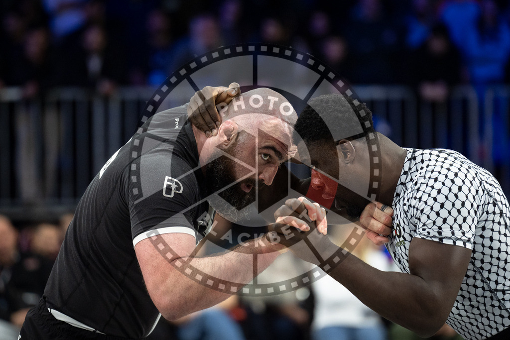 20260215PBB9801 | Fighters compete during the ADCC European Trials competition day 2 in Belgrade, Serbia, on February 15, 2026.