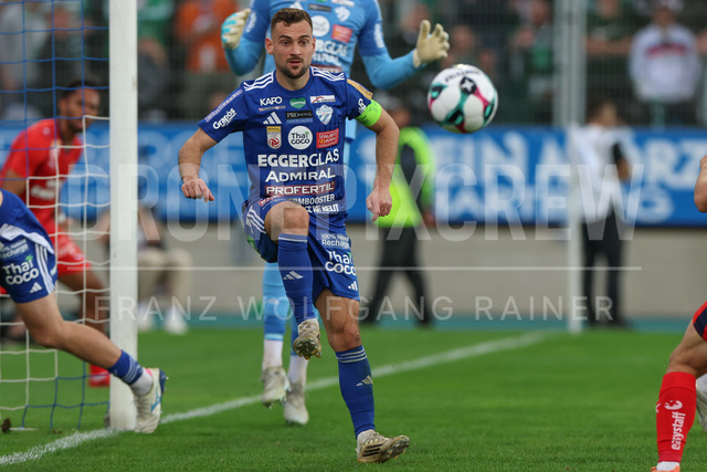 TSV Egger Glas Hartberg vs SK Rapid Wien – Championship Group    | Hartberg, Austria, 19.Apr.26 - SOCCER - ADMIRAL Bundesliga, TSV Egger Glas Hartberg vs SK Rapid Wien. The image shows Juergen Heil (Hartberg). 