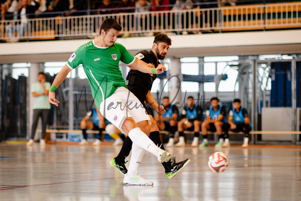 Futsal-Bundesliga, Saison 2025/2026, 4. Spieltag: SC Preußen Münster - SV Pars Neu-Isenburg | Futsal-Bundesliga, Saison 2025/2026, 4. Spieltag, SC Preußen Münster empfängt SV Pars Neu-Isenburg in der Universitäts-Sporthalle in Münster. Foto: sportfotografie.ms | Markus Paletta - Realisiert mit Pictrs.com