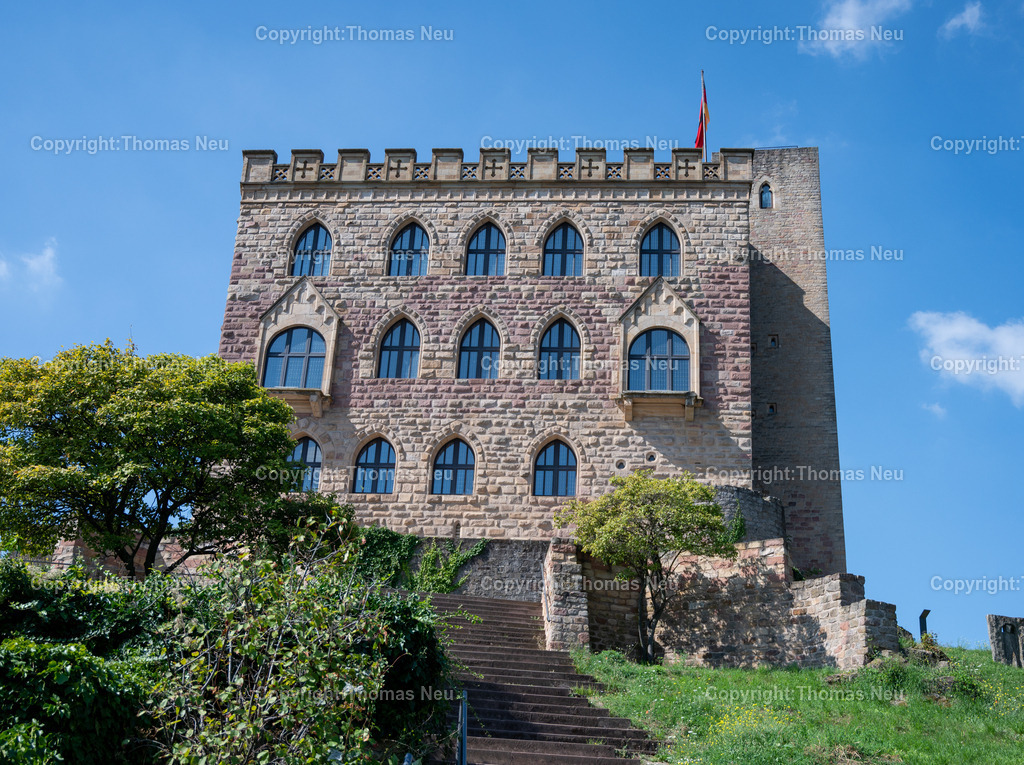 Hambacher-Schloss-Neustadt-Pfalz-Fotografie-Thomas_Neu_2 | Das Hambacher Schloss oberhalb von Neustadt an der Weinstraße gehört zu den bedeutendsten historischen Orten in Deutschland. Als Schauplatz des Hambacher Festes von 1832 steht es bis heute für die frühen demokratischen Bestrebungen im Land.