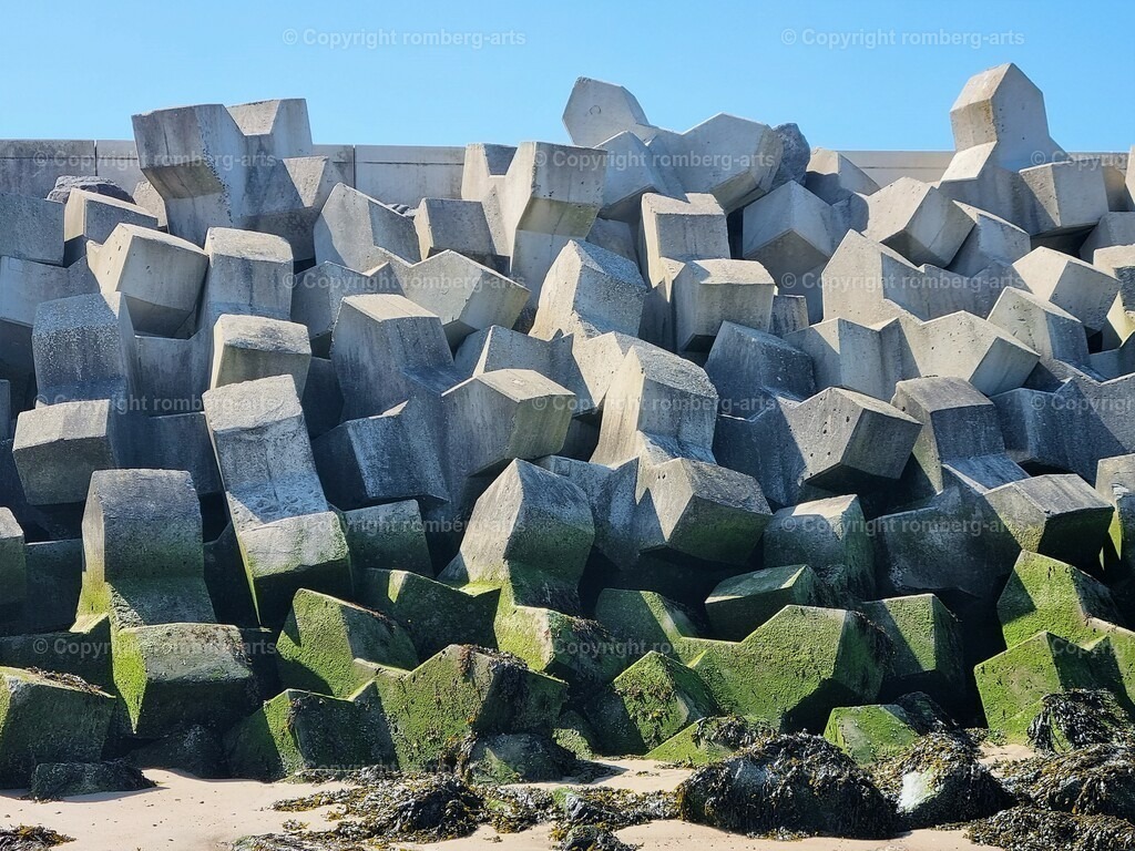 Wellenbrecher | Wellenbrecher, Betonklötze