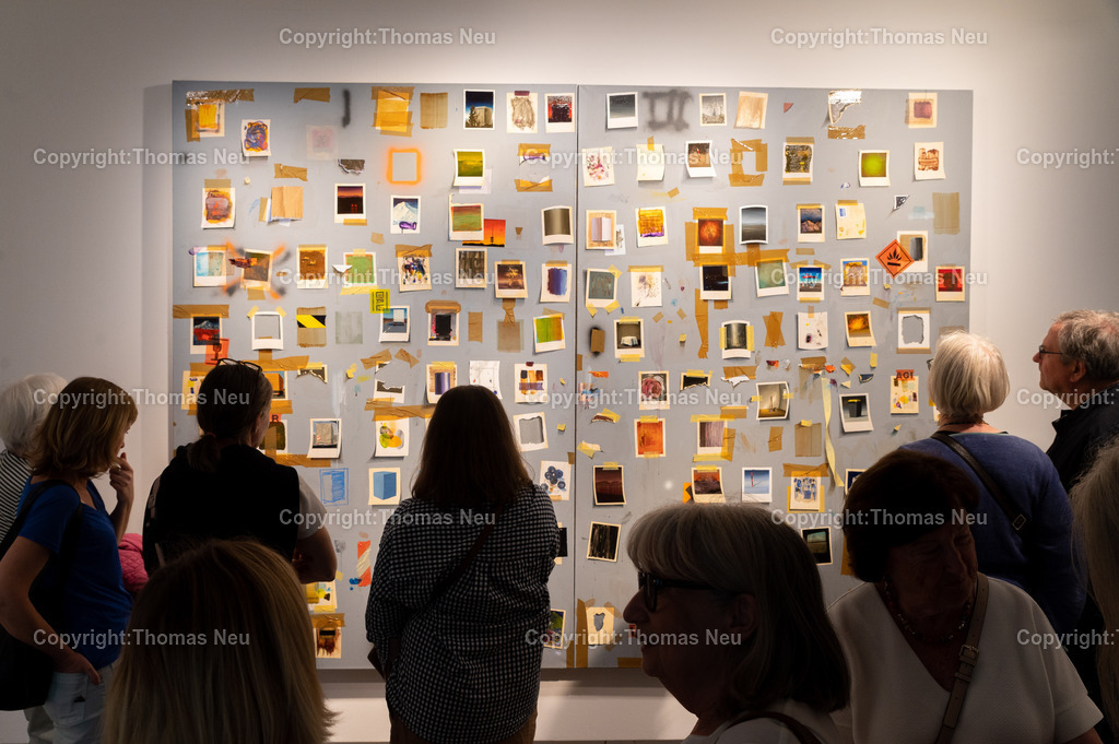 DSC_4588 | bbe, 21.05.2023, Führung durch die Ausstellung „Jochen Mühlenbrink – J’M donc je suis“ mit Kunsthistorikerin Anna Raab - Museum Bensheim,, Bild: Thomas Neu