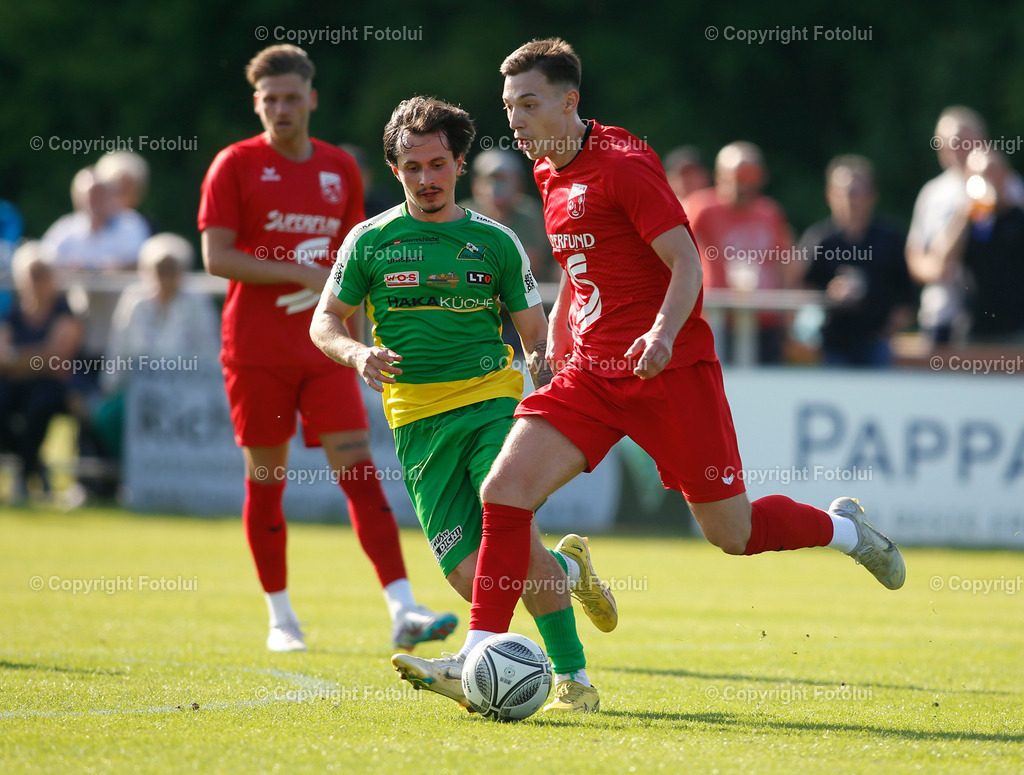 A_LUI_270523-14 | SPORT,FUSSBALL,LL OST ASKOE OEDT-SV HAKA TRAUN 27.05.2023 IM BILD:DINO KOVACECEVIC ( OEDT 1B) UND ANDREAS SAMCEVIC (TRAUN) FOTO:FOTOLUI