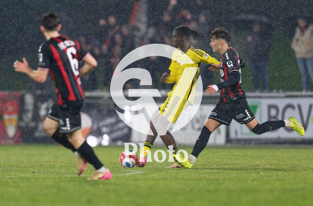 dieci Challenge League - FC Stade Nyonnais v Neuchatel Xamax FCS |  during the dieci Challenge League match between FC Stade Nyonnais and Neuchatel Xamax FCS at Centre sportif de Colovray in Nyon, Switzerland