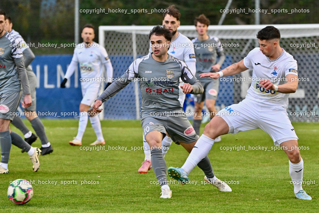 SAK vs. ASKÖ Köttmannsdorf | #20 Daniel Hans Genser ASKÖ Köttmannsdorf, #17 Timo Todor-Kostic SAK, #24 Jovan Koprivica SAK, SAK vs. ASKÖ Köttmannsdorf, SAK vs. ASKÖ Köttmannsdorf am 02.04.2026 in Klagenfurt (Sportpark Welzenegg), Austria, (Photo by Bernd Stefan)