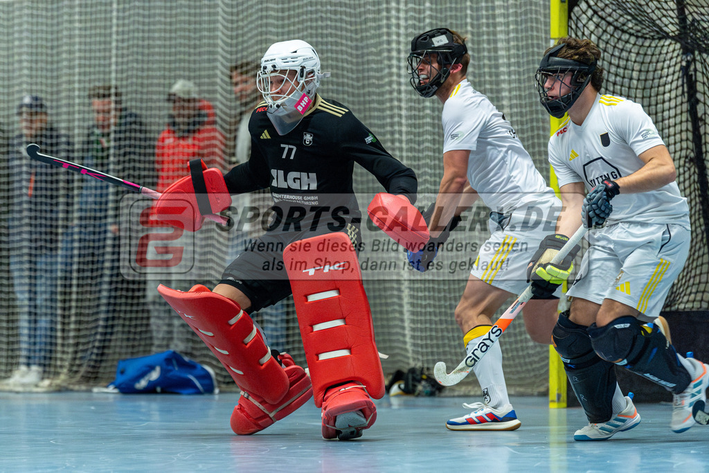 SM_20241218-D5A_6684-Verbessert-RR | 1.Bundesliga Hallenhockey  (M) HPC - HTHC / 4:9 (2:4)