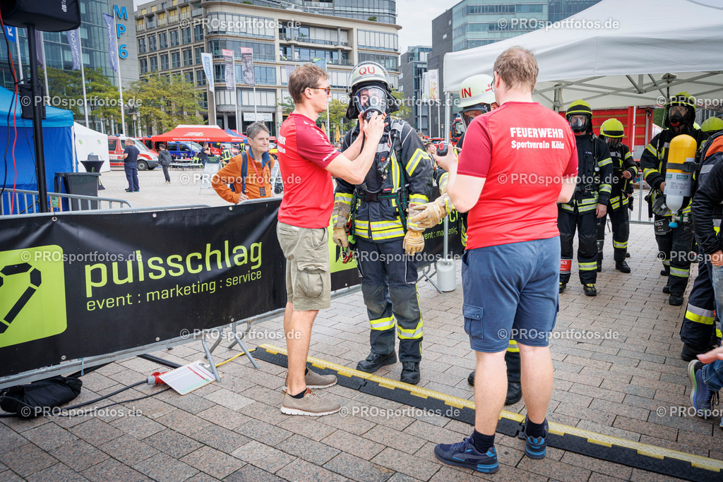 KölnTurm Treppenlauf; Köln, 03.08.2025 | Impressionen vom KölnTurm Treppenlauf am 03.08.2025 in Köln (Nordrhein-Westfalen). 