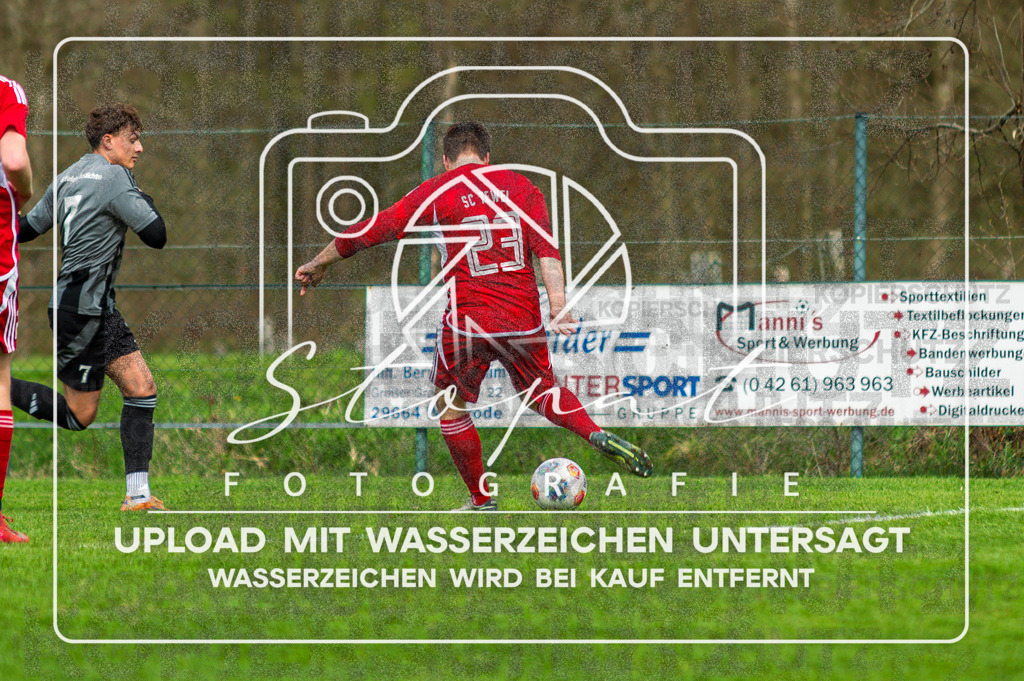 FGFSSCT-1003 | Jan-Hendrik Ludemann (SC Tewel #23) beim Herren Kreisliga HK Spiel zwischen FG Fulde-Stellichte und SC Tewel im Lehrdestadion, Stellichte (Simon Paul Stopat) - Realisiert mit Pictrs.com
