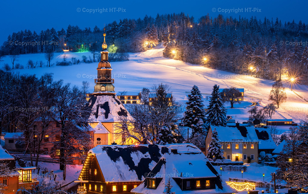 Enchanting Kurort Seiffen in Saxony, Germany at Christmas: Festive Ore Mountain Village with Snowy Landscapes, Illuminated Church, and Traditional Holiday Charm | Enchanting Kurort Seiffen in Saxony, Germany at Christmas: Festive Ore Mountain Village with Snowy Landscapes, Illuminated Church, and Traditional Holiday Charm