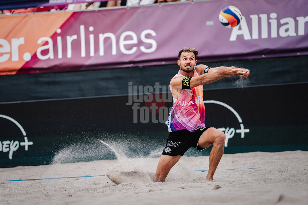 Beachvolleyball | Männer | Allianz German Beach Tour 2024 | Tourstop Kühlungsborn 2 | 17.08.2024 | Jonas Sagstetter