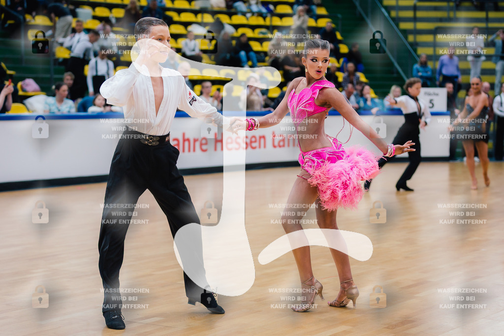 Hessen Tanzt WDSF Open Junior II Latin 3rd (219) Tim Gordon _ Luisa Huber (Schwarz-Weiß-Club Pforzheim)-2025-05-18-5488 | Webshop for digital downloads and prints of dance sport, event & show photographer Julian Link - Realisiert mit Pictrs.com
