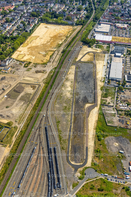 Dortmund230700033 | Luftbild, Gewerbegebiet Westfalenhütte, Borsigplatz, Dortmund, Ruhrgebiet, Nordrhein-Westfalen, Deutschland