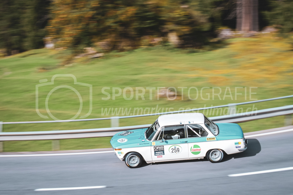 21. Arosa ClassicCar 2025 - 7. =September= 2025 | Heinz Eberhart aus Arogno (SUI) in einem BMW 2002 ti aus dem Jahre 1972 mit Startnummer 259 am Arosa ClassicCar 2025 in der Kategorie Classic Trophy..@arosaclassiccar, @arosa.official, #arosaclassiccar, #arosa, #76curves, #classiccarBild: Sportfotografie Markus Aeschimann | www.markus-aeschimann.ch - Realisiert mit Pictrs.com