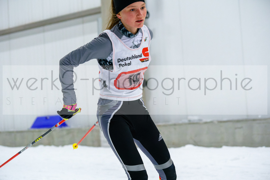 Testwettkampf Oberhof | Skihalle Oberhof am 14. Januar 2023