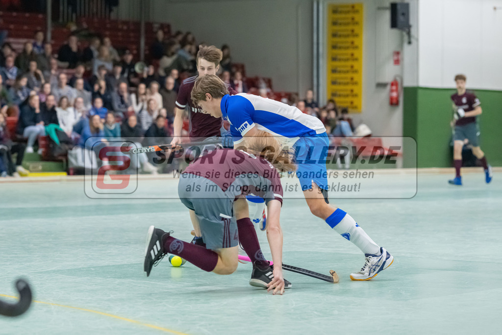 HK_20230305_106094 | Deutsche Meisterschaft MU16 Platz 7 Großflottbeker THGC - Münchener SC am 5.3.2023 RWK, Köln ,
