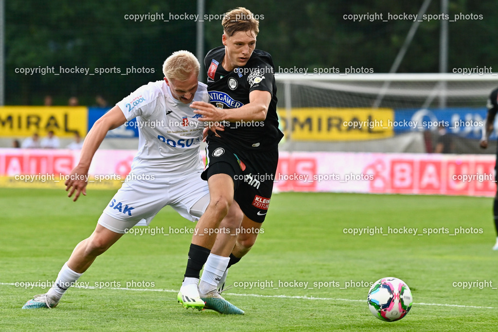 SAK vs. SK Sturm 22.7.2023 | #6 Toni Dullnig, #8 Alexander Prass