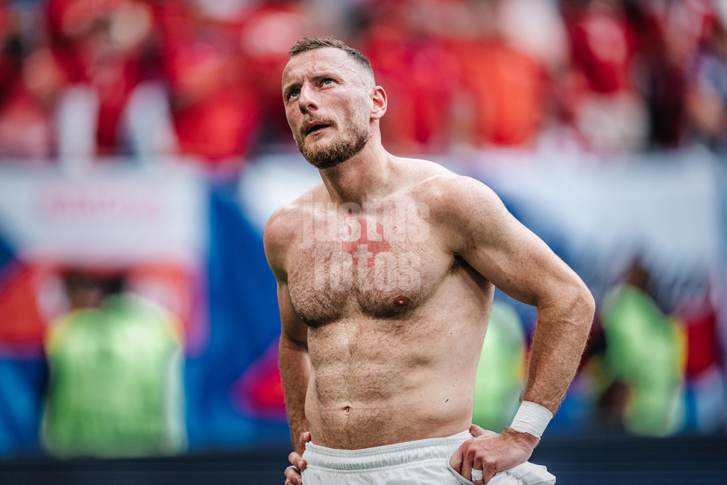 Fußball | Herren | UEFA-Fußball-Europameisterschaft 2024 | Gruppe B | Kroatien vs. Albanien | 19.06.2024 | Vladimir Coufal (#5, Tschechien) enttäuscht nach dem SPiel