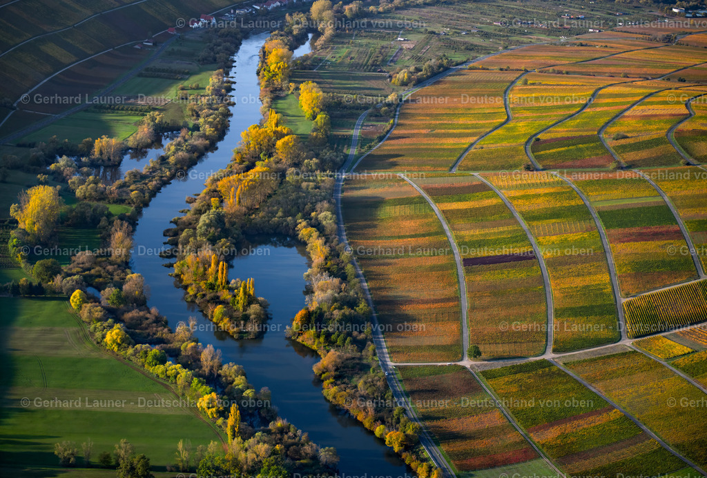 3905313 | Mainverlauf und Weinberge bei Sommerach