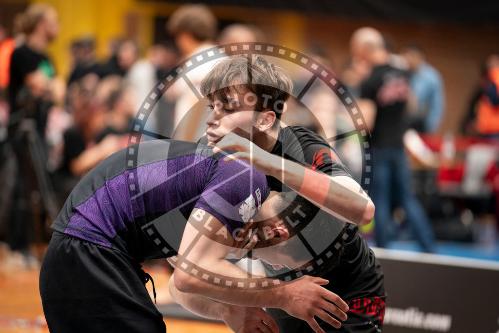 20240217PBB01142 | Fighters compete during the ADCC European, Middle Eastern and African Championship in Zagreb, Croatia, on February 17, 2024.