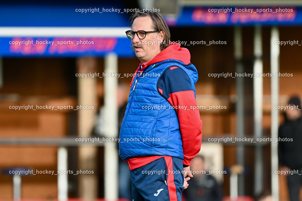 SAK vs. ATUS Velden 19.4.2024 | Headcoach SAK Richard Huber, SAK vs. ATUS Velden 19.4.2024, SAK vs. ATUS Velden am 19.04.2024 in Klagenfurt (Sportpark Welzenegg), Austria, (Photo by Bernd Stefan)
