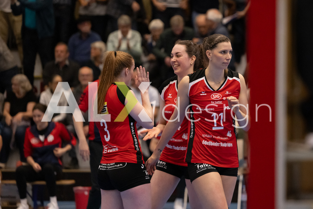 Volleyball I Frauen I Saison 2025-2026 I Volleyball NLA | Women I 1/2 Finals I  VC Kanti Schaffhausen - Sm'Aesch Pfeffingen I 22.03.2026 | 14 Josipa Marković (HR) (VC Kanti Schaffhausen) – Aussen - Realisiert mit Pictrs.com