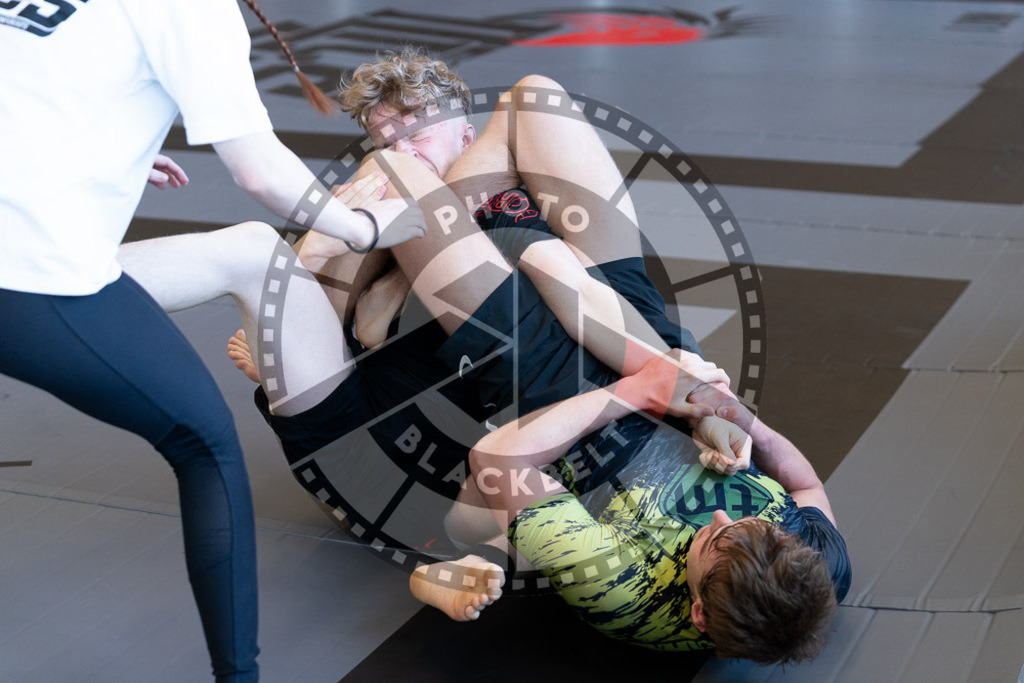 20250329PBB0627 | Fighters compete during the International Luta Livre (ILLCS) Germany IX Spring 2025 Competition spring on March 29, 2025 in Hannover, Germany.© Chiara Dazi