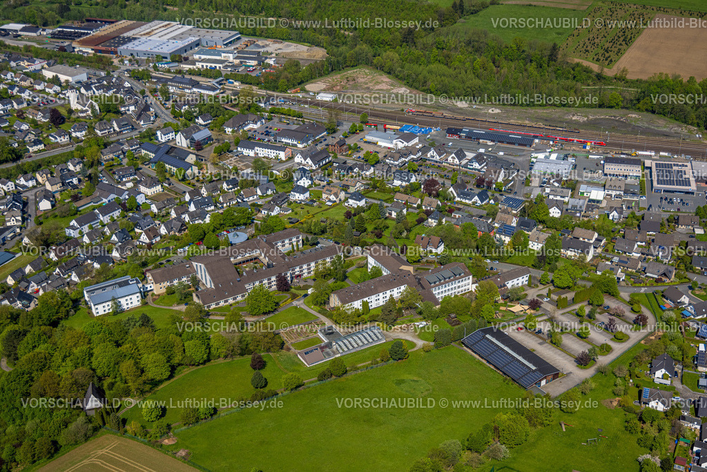 Bestwig230501082 | Luftbild, Bergkloster Bestwig, Bestwig, Sauerland, Nordrhein-Westfalen, Deutschland