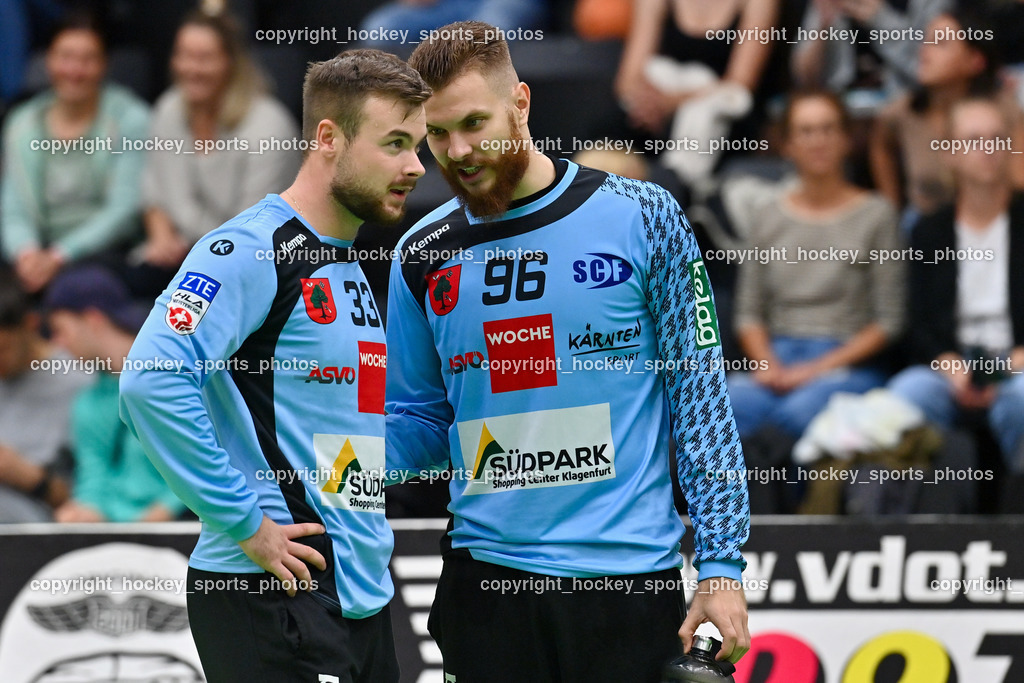 HSG Holding Graz vs. SC Ferlach 16.9.2022 | #33 STRIEßNIG Florian, #96 KONECNY Micha Martin