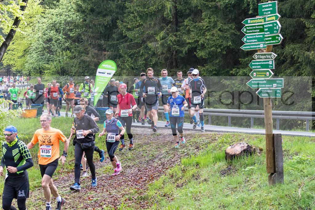 Rennsteiglauf 2017 | Neuhaus/Rwg. - Schmiedefeld am 19. Mai 2017