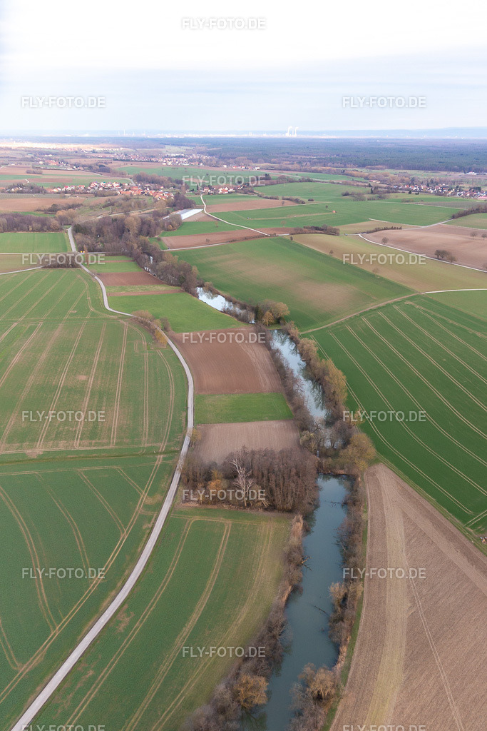 Otterbach-Fischteiche | Luftbild: Otterbach-Fischteiche in Niederotterbach im Bundesland Rheinland-Pfalz in Deutschland. Foto: IMG_126176.jpg vom 20.03.2021 durch ©2025 Werner Riehm fly-foto.de/copyright - Realisiert mit Pictrs.com