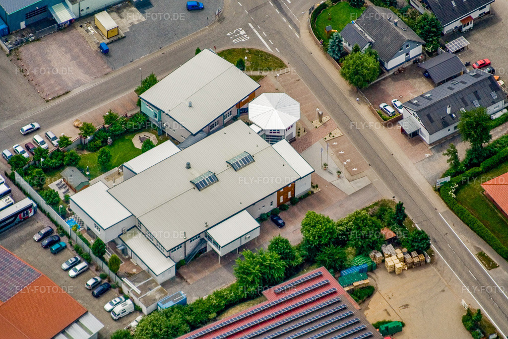 Luftbild: REHA med Gesundheitspark in Herxheim bei Landau im Bundesland Rheinland-Pfalz in Deutschland. Foto: IMG_10971.jpg vom 24.05.2008 durch Werner Riehm/FLY-FOTO.de