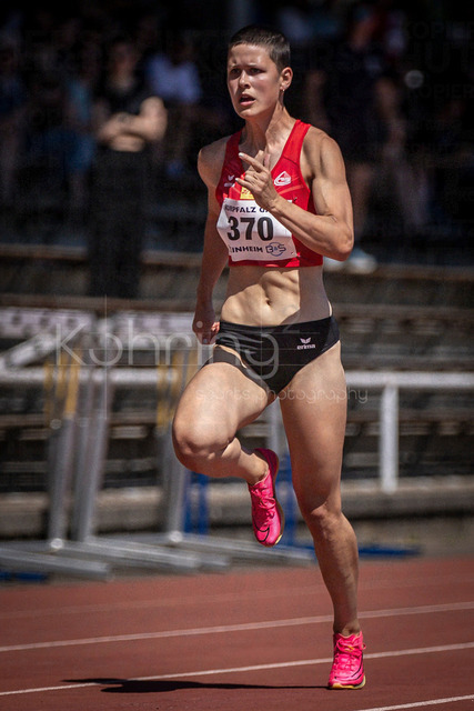 B&amp;S Kurpfalz Gala; Weinheim, 23.05.2026 | WEINHEIM, GERMANY - MAY 24: Kira Roscher (GER/LG Rhein-Wied)  during the B&amp;S Kurpfalz Gala am 23.05.2026 at the  Sepp-Herberger-Stadium in Weinheim (Baden-Wuerttemberg / Germany).