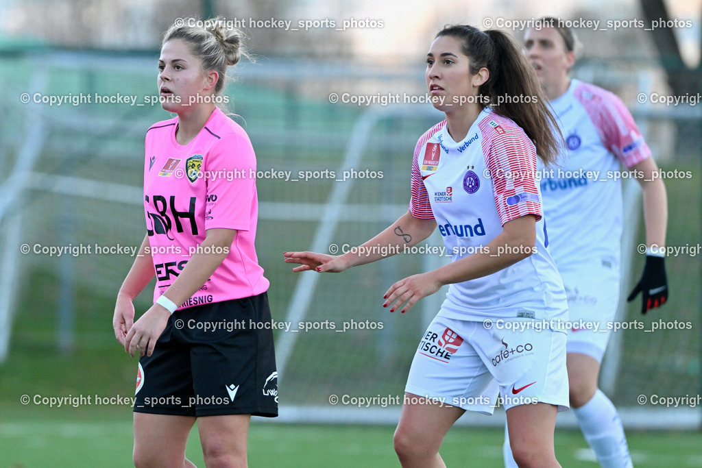 Liwodruck Carinthians Hornets vs. FK Austria Wien Frauen 19.11.2023 | #17 Vanessa Kraker, #24 Yvonne Weilharter