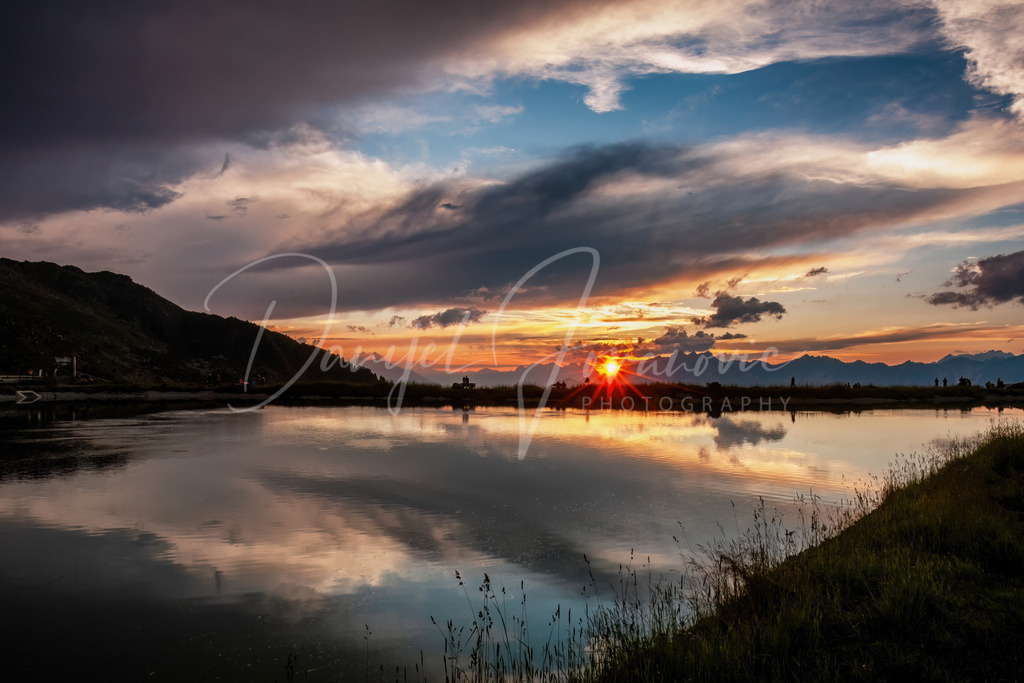 Sonnenuntergang | Sonnenuntergang am Zirbensee