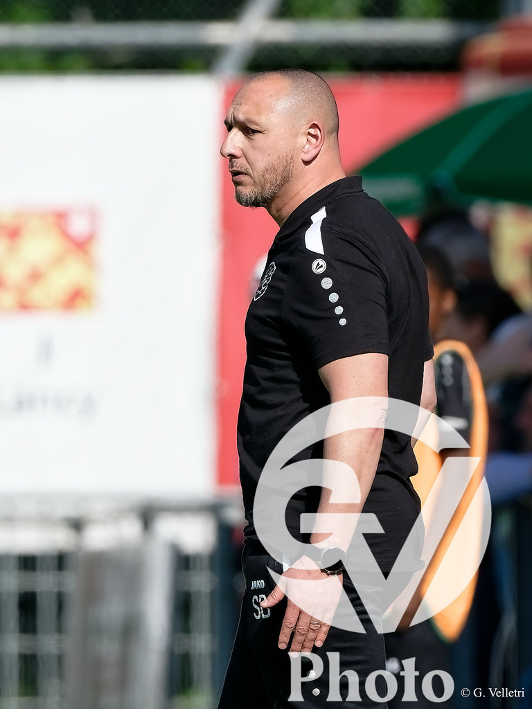 Lancy FC  v Servette FC M-21  - 1ere ligue Classic  | Geneva, Switzerland - April 25 : during the 1ere ligue Classic  match between Lancy FC  and Servette FC M-21  at Stade de Marignac on April 25 , 2026 in Geneva, Switzerland.