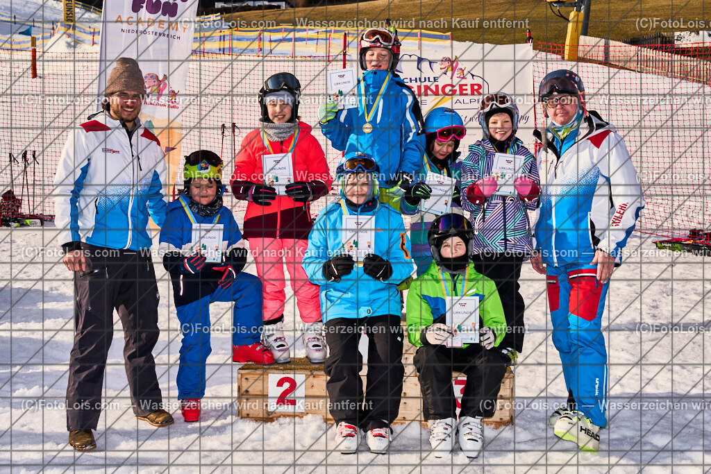 ALP0829_SchiSchule Haginger_Semesterkurs_Siegerehrung | Skikurs der Schischule Haginger in Mitterbach auf der Gemeindealm, Fr 7. Februar 2025.