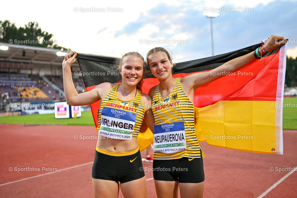 U18 EM - Tag 4_99 | European Athletics U18 Championships am 21.07.2024 in Banska Brystica; Speerwurf, Konstanze Irlinger.Foto: Kai Peters - Realisiert mit Pictrs.com