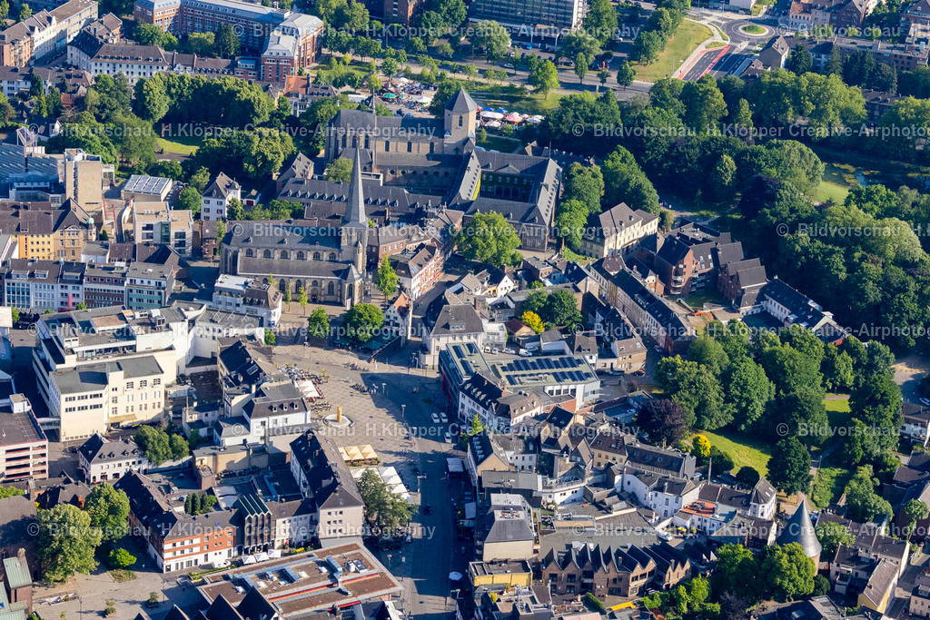 Luftbild Mönchengladbach-3968 | Luftbildfotografie und Luftbild Mönchengladbach Alter Markt - Realisiert mit Pictrs.com