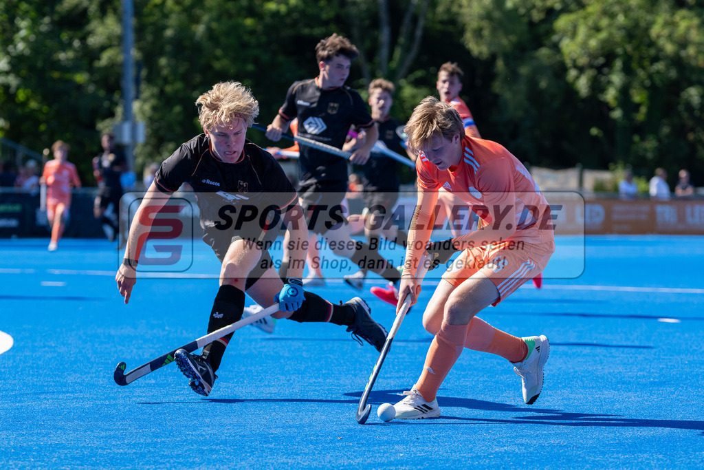 HK_20240628_102477 | MU18 Länderspiel Germany - Niederlande am 28.6.2024 Crefelder HTC, Krefeld ,