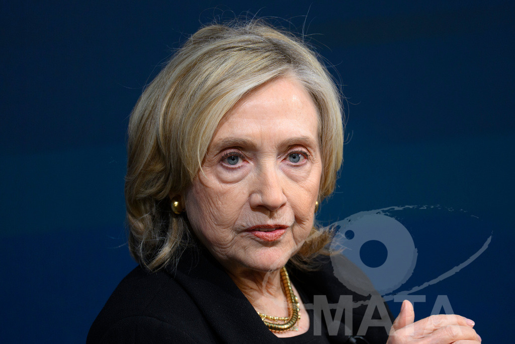 _DWA3954 | Die US-Politikerin Hillary Clinton auf der Veranstaltung Bridging Scholarship and Statecraft im Rahmen der Münchner Sicherheitskonferenz 2026. München, 13.02.2026 Bayern Deutschland  - Realisiert mit Pictrs.com