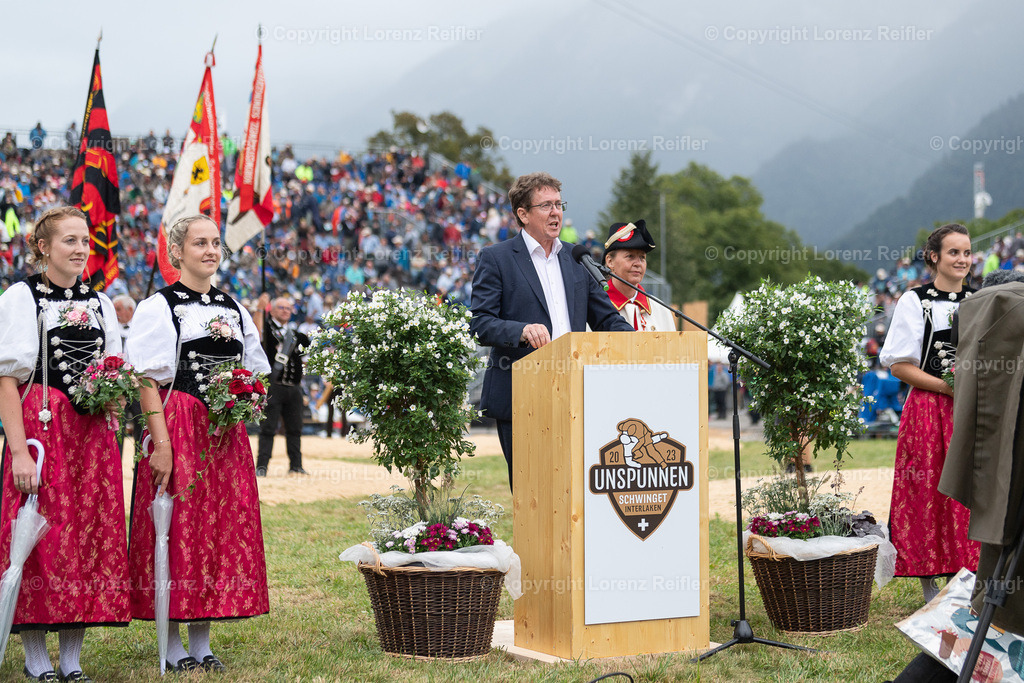 Schwingen -  Unspunnen 2023 | Interlaken, 27.8.23, Schwingen - Unspunnen.